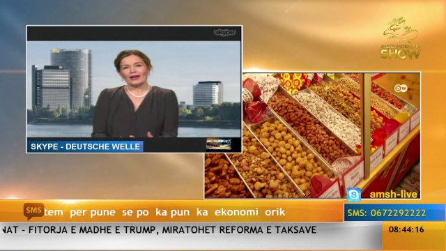 Aldo Morning Show/ Lidhja me Deutsche Welle (21.12.17)
