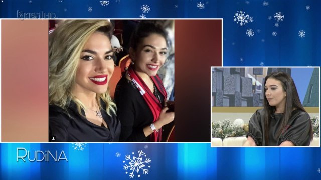 Rudina/ Jonida Vokshi flet per miqesine me Elvana Gjaten (21.12.17)