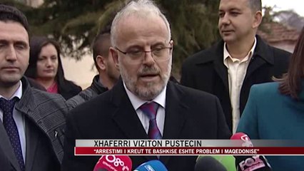 Talat Xhaferri takon Bashën e Mesin - News, Lajme - Vizion Plus