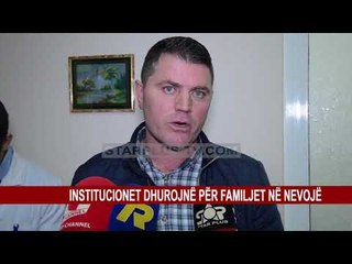 INSTITUCIONET DHUROJNË PËR FAMILJET NË NEVOJË