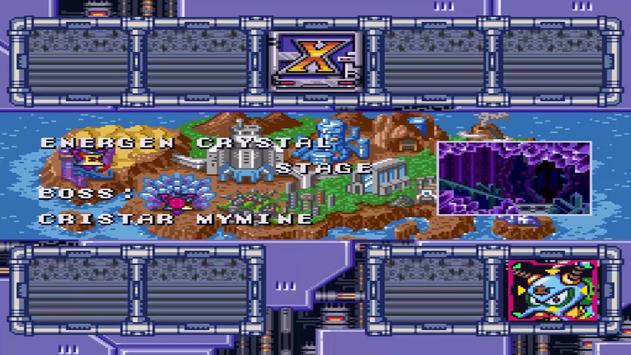 Rockman X2 (Super Famicom) - Parte #8 - A Mina de Cristais de Energia