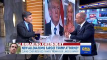 Michael Avenatti on alleged payments to Trump's attorney