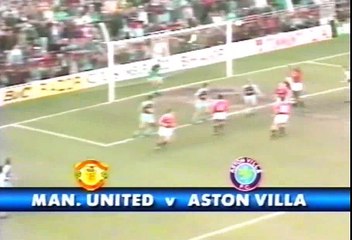 Manchester United - Aston Villa 17-04-1990 Division One