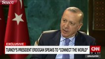 Cumhurbaşkanı Erdoğan CNN International’ın yayınına katıldı