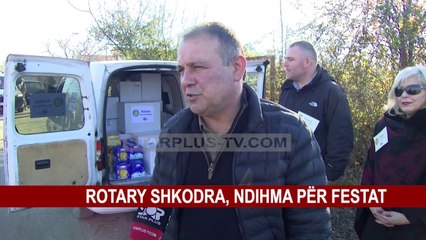 ROTARY SHKODRA, NDIHMA PËR FESTAT