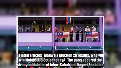 மலேசியா தேர்தல், மகதீர் முகமது கட்சி சாதனை வெற்றி!-வீடியோ