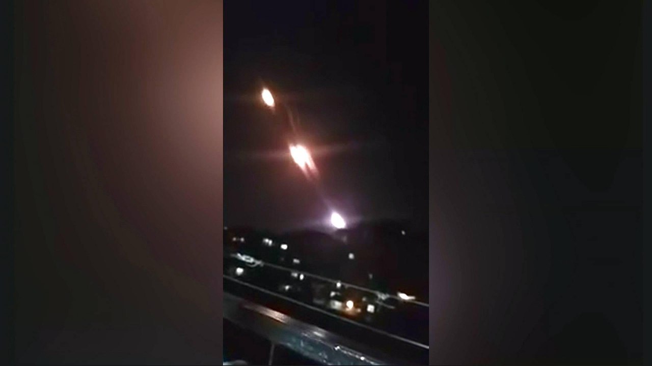 Israel responds after Iran 'fires rockets' at occupied Golan