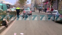 AKSIDENTOHET NJE PATRULLE POLICIE ME MOTORR - News, Lajme - Kanali 11