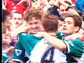 Swindon Town - Liverpool 22-08-1993 Premier League