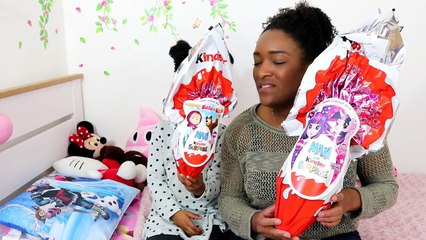 OUVERTURE DES OEUFS DE PÂQUES KINDER SURPRISES !