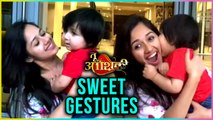 Jannat Zubair aka Pankti's SWEET GESTURE For A Baby Fan In London