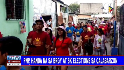 PNP, handa na sa brgy at SK elections sa CALABARZON; Ilang baril, nakumpiska