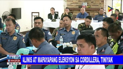 Malinis at mapayapang eleksyon sa Cordillera, tiniyak