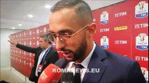 Juventus-Milan. Benatia in mixed zone dopo la finale di Coppa Italia