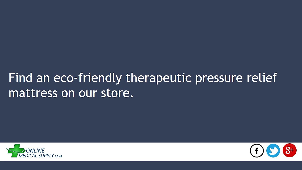 Eco-Friendly Therapeutic Pressure Relief Mattresses