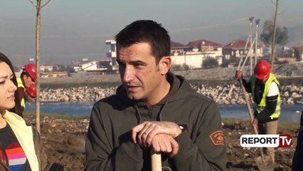Report TV - Veliaj: Investimet shmangën përmbytjet në zonën e Bregut të Lumit
