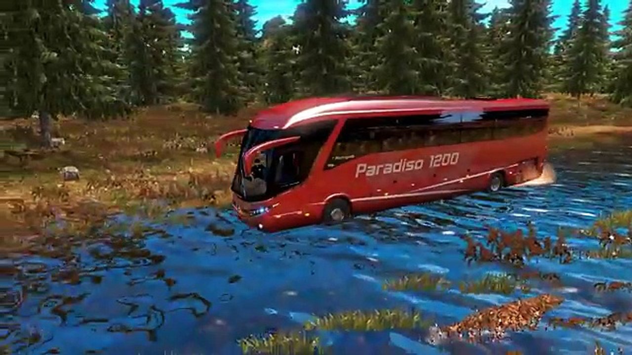 ETS2 Mercedes Benz BUS MOD||Euro Truck Simulator 2 Mercedes Benz BUS MOD