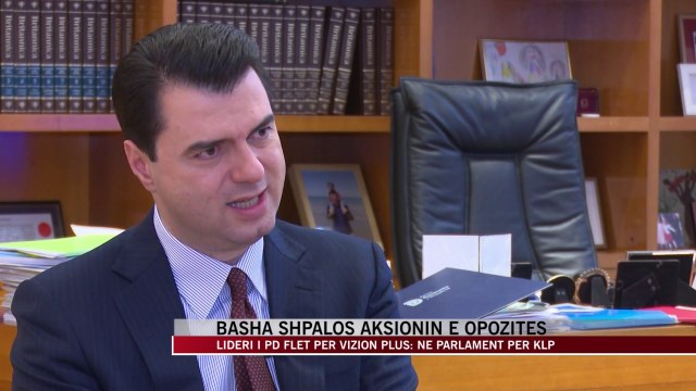 Basha intervistë për Vizion Plus: “Shpalos aksionin opozitar” - News, Lajme - Vizion Plus