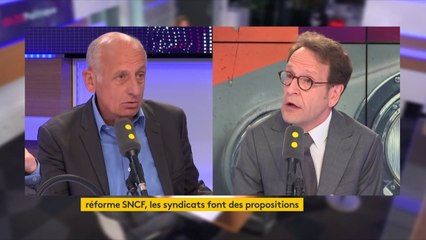 Dette de la SNCF : "A partir du moment où l'État reprend tout ou partie de la dette (...) ça veut dire que la dette est portée par la puissance puissance publique, par vous par moi, par tous les Français", Gilles Le Gendre, député LREM