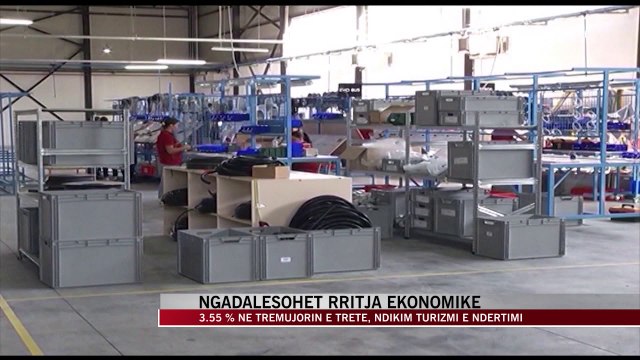 Ngadalësohet rritja ekonomike - News, Lajme - Vizion Plus