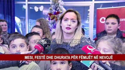 MESI, FESTË DHE DHURATA PËR FËMIJËT NË NEVOJË