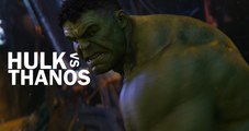 Hulk vs Thanos - Avengers Infinity War 2018