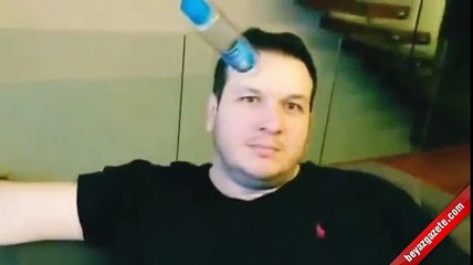 Gökbakar'ın kafasına şişe saplandı
