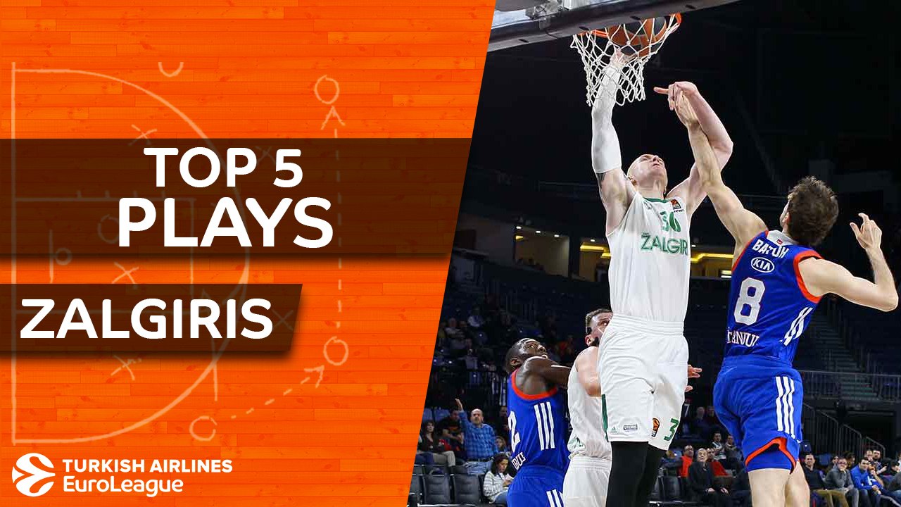 Zalgiris Kaunas - Top 5 Plays