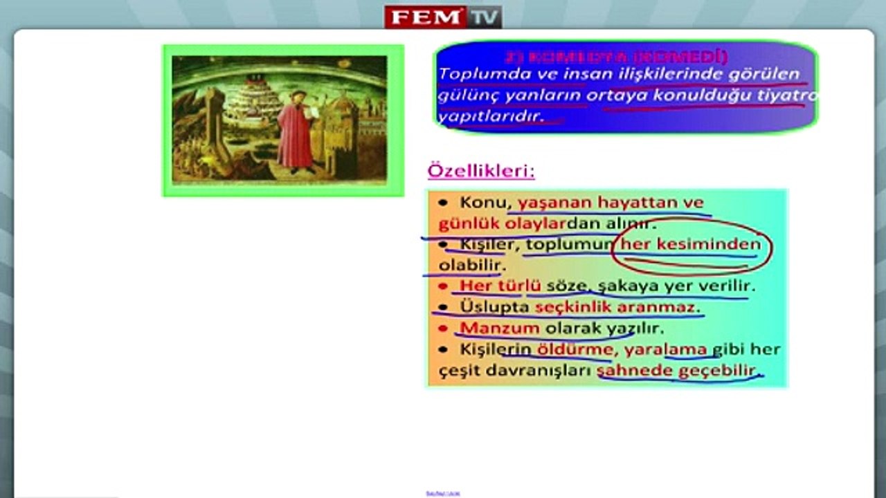 ygs lys edebiyat Yazinsal Turler - Sanatsal (Edebi) Metinler - 2