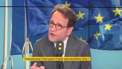 S'opposer aux États-Unis sur la question iranienne est "un très bon test pour l'Europe, pour l'Europe que le président de la République défend. C'est-à-dire une Europe unie et qui est précisément capable de tenir tête", Gilles Le Gendre (LREM)