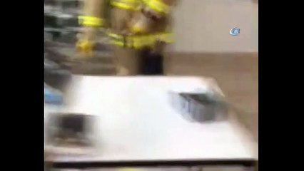 Yılan paniği okulu boşalttırdı