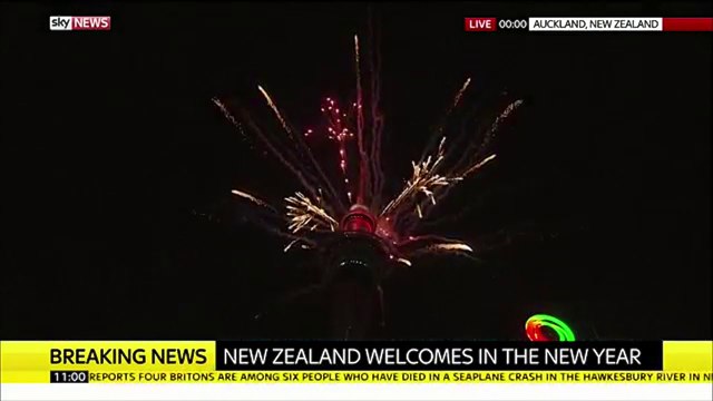 VITI I RI MBERRIN FILLIMISHT NE ZELANDE DHE AUSTRALI, 2018 PRITET ME SPEKTAKEL FISHEKZJARRESH LAJM