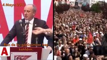 Muharrem İnce 1 günde böyle çark etti