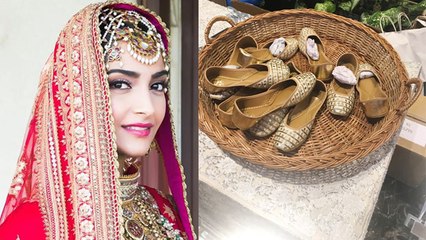 Sonam Kapoor Reception: Sonam's Girls Gang get Weird RETURN GIFT from her; Find out | FilmiBeat