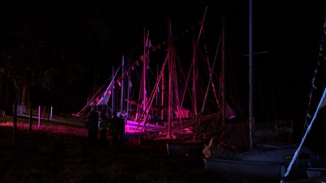 Les voiles illuminées à la Croix-des-Marins avec Vilaine en fête