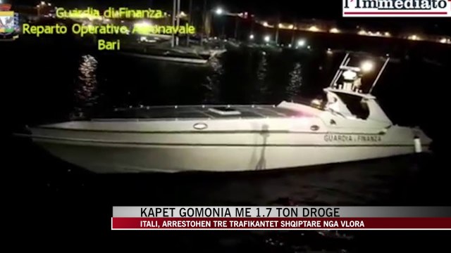 Kapet gomonia me drogë në Itali - News, Lajme - Vizion Plus