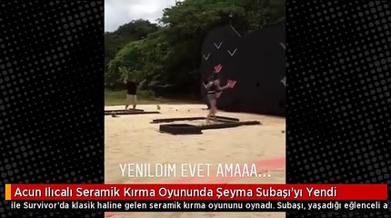 Bu kez parkurda yarışmacılar değil! Acun ve Şeyma yarıştı