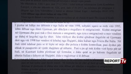 Report TV zbardh vendimin e prokurorisë për Eduard Kaprin