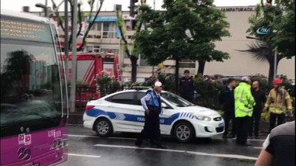 - Fatih'te zincirleme trafik kazası : 2 yaralı