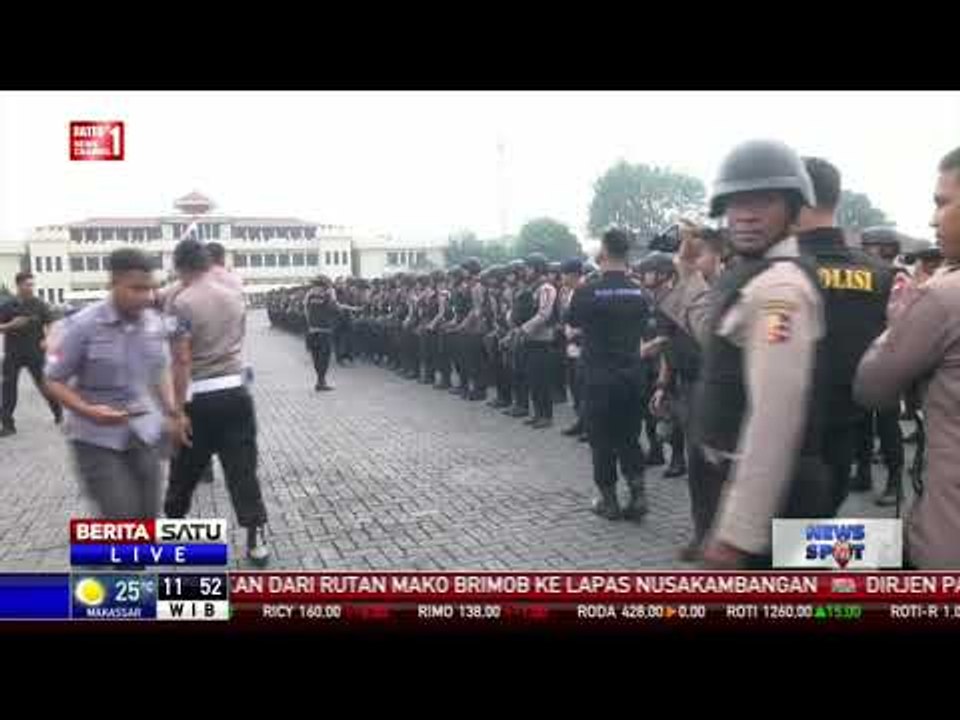 Tidak Ada Lagi Napi Terorisme di Rutan Mako Brimob