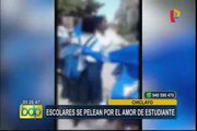 Chiclayo: escolares se pelean a la salida del colegio