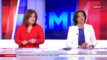Pour François Durpaire , historien, l’absence du président de la République à cette cérémonie commémorative de l’abolition de l’esclavage illustre « la version mémorielle du « en même temps macroniste »