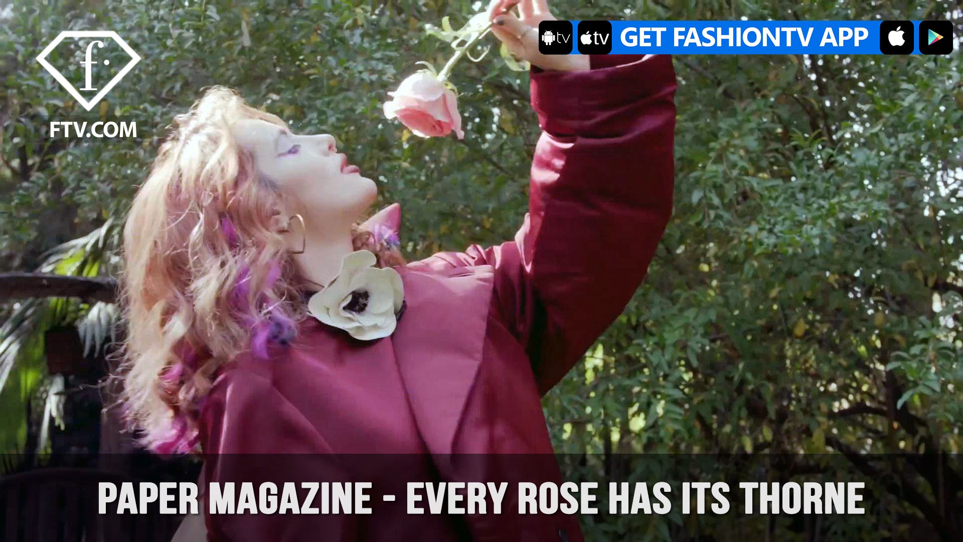 Bella & Dani Thorne Every Rose Has Its Thorne for Paper Magazine |  FashionTV | FTV - video Dailymotion