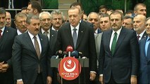 Cumhurbaşkanı Erdoğan:' Şu anda gündemimizde öyle bir şey yok ama bir program, planlama ile kampanyayı sürdüreceğiz'