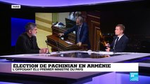 Arménie : les premiers pas du Premier ministre Pachinian