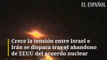 Israel acusa a Irán de un ataque aéreo y responde bombardeando varias bases militares iraníes