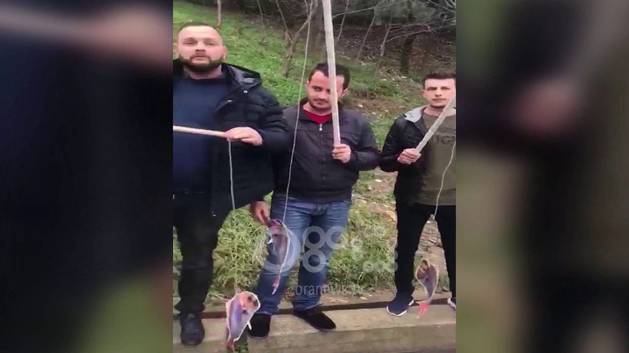 Ora News - Të rinjtë e FRPD presin Ramën me 'peshq' në duar