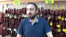 Ramazan ayı öncesinde Kayseri'de pastırmanın dilimi 1 TL oldu