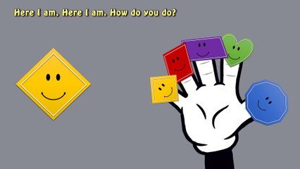 Finger Family Song Color Shapes 1 Dancing Prank Smiley Face Nursery Rhyme Youtube Video For Children