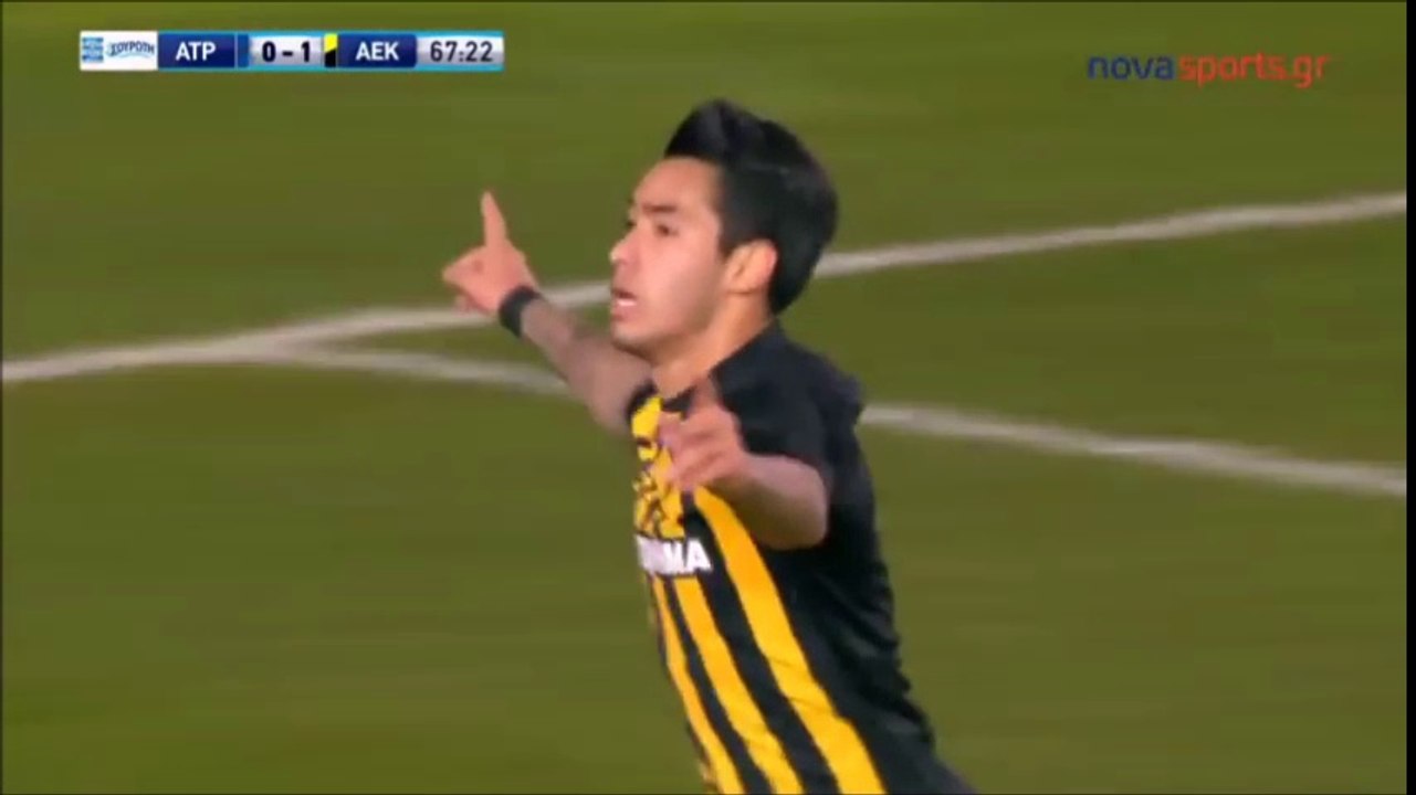 Sergio Araujo - AEK 11 AMAZING Goals in Superleague - 2017-2018 [HD]